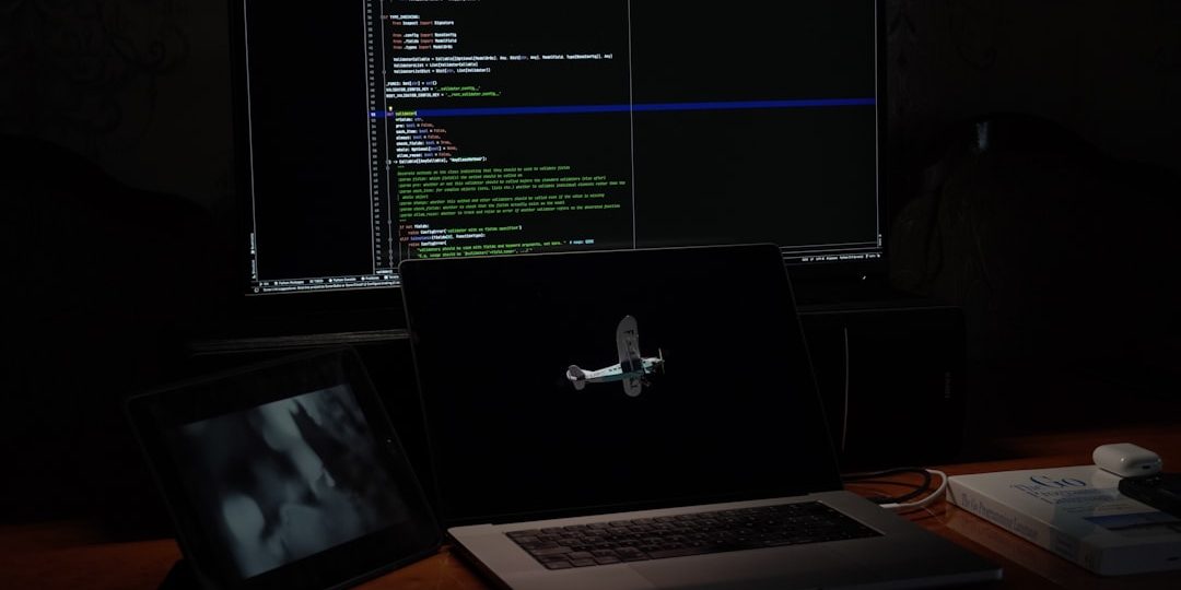 a laptop computer sitting on top of a wooden desk windows server, certificate authority, domain controller setup