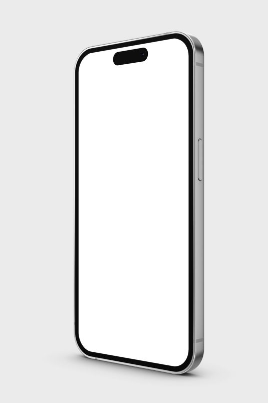 a white cell phone excel menu, row height, column width