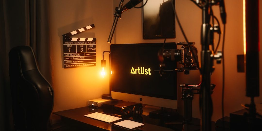 black and silver audio mixer arduino setup, eez studio interface, blinking led