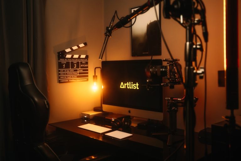 black and silver audio mixer arduino setup, eez studio interface, blinking led