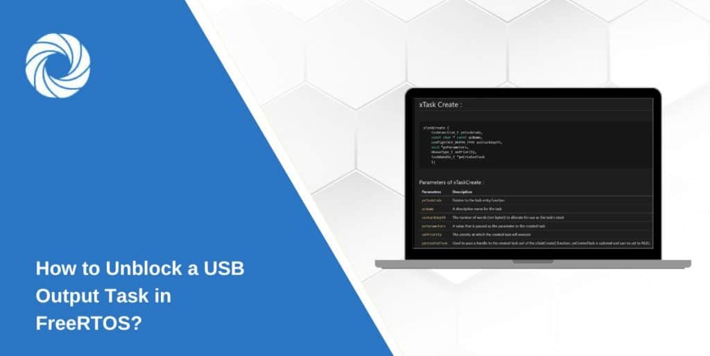 How to Unblock a USB Output Task in FreeRTOS?
