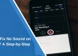How to Fix No Sound on iPhone? A Step-by-Step Guide